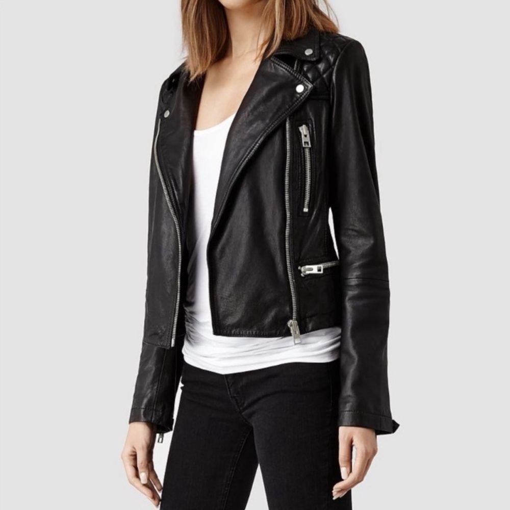 All Saints Leather Jacket